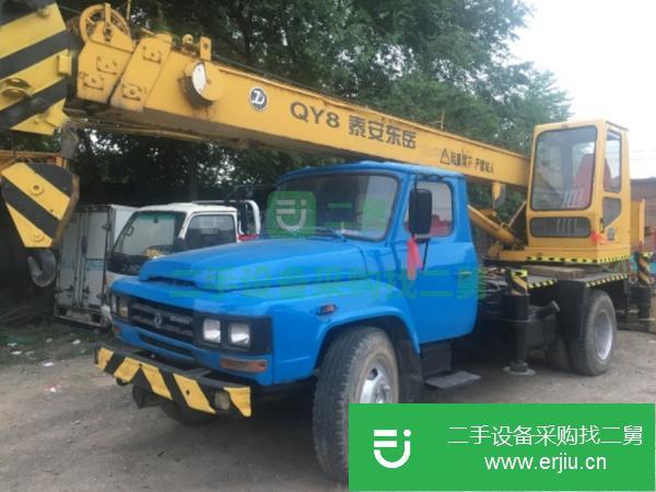 河北出售二手東岳八噸吊車