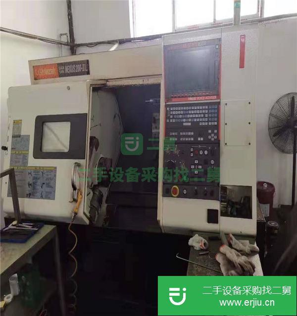 江蘇出售二手馬扎克QTN200IIL-500數控斜身車床