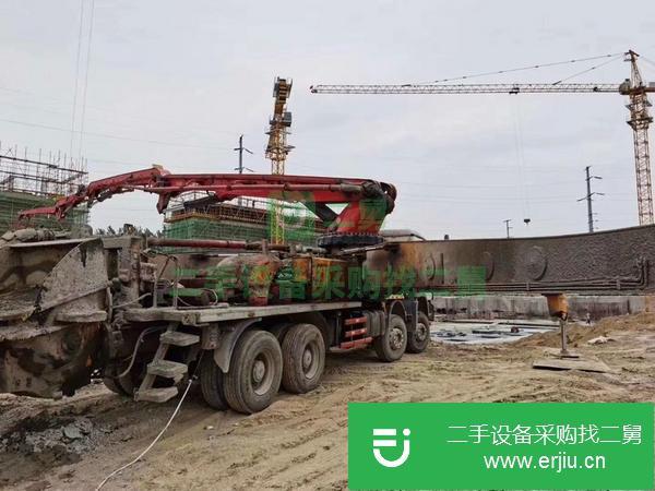 江蘇出售二手三一56米泵車