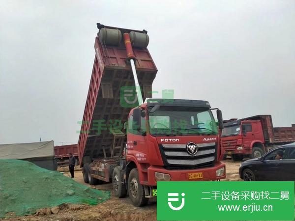 浙江出售二手歐曼前四后八自卸車