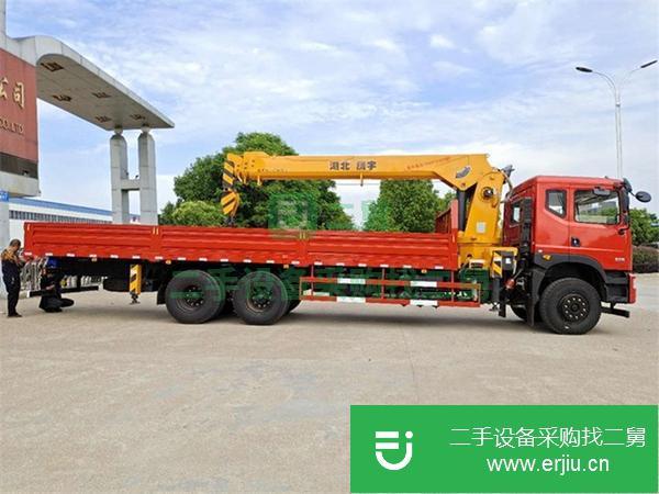 湖北出售二手徐工14噸隨車吊