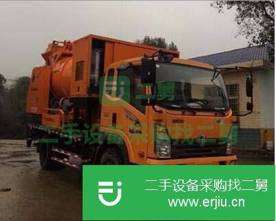湖南出售二手混凝土車載泵