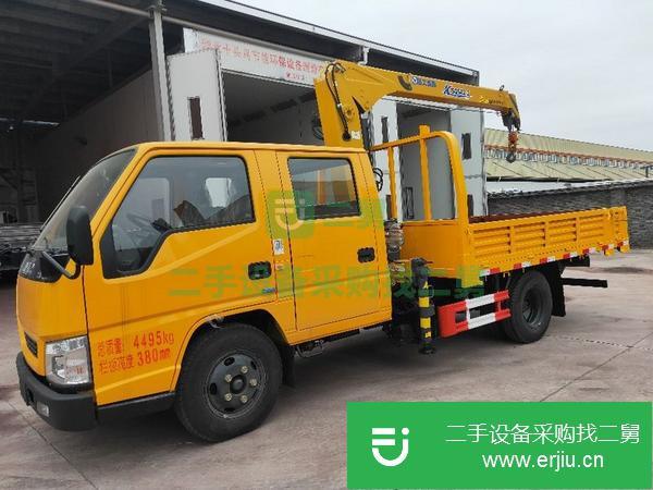 湖南出售二手雙排座隨車吊