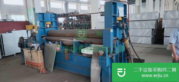 山東出售二手20x2500液壓上棍卷板機