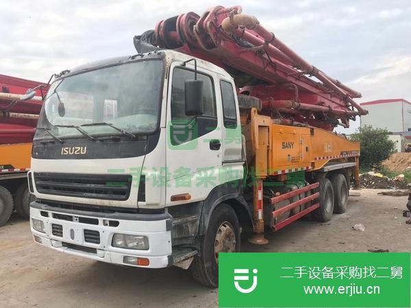 廣東出售二手五十鈴46米泵車