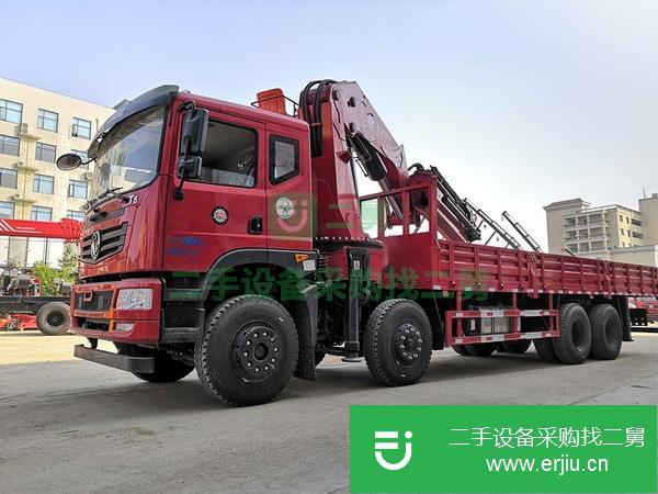 湖南出售二手東風T5前四后八25噸隨車吊