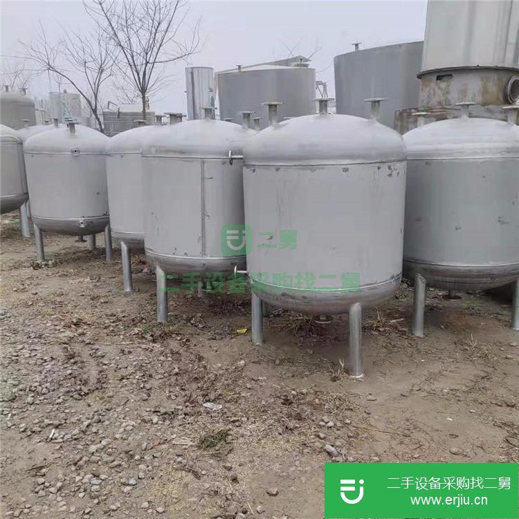 山東出售二手不銹鋼儲罐