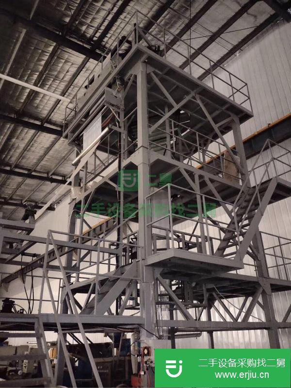 安徽出售二手上旋不內冷吹膜機