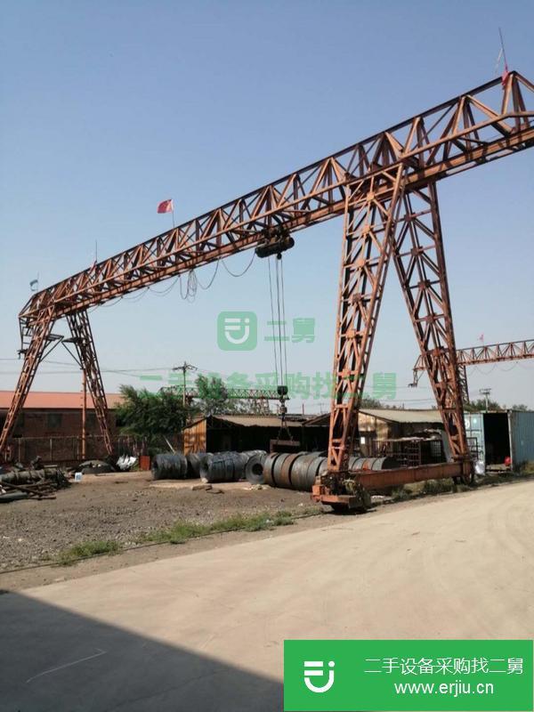 天津出售16噸龍門吊 22米內跨雙懸5米
