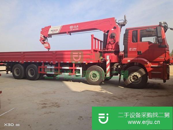 湖北出售二手前四后八16噸隨車吊