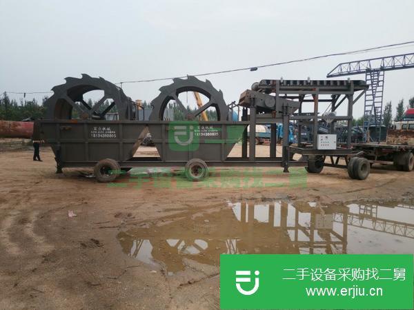 河北出售二手輪斗式洗砂機(jī)