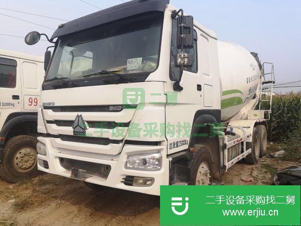 浙江出售二手豪沃大12方手混凝土攪拌車