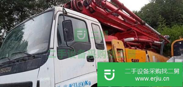 廣東出售二手五十鈴46米泵車