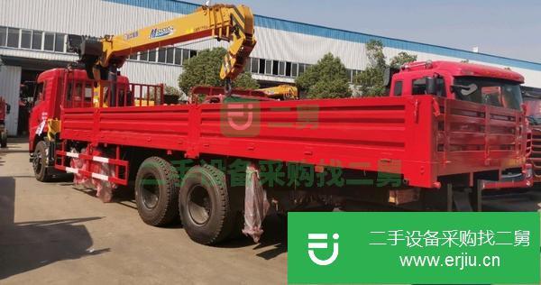 山東出售二手后八輪12噸隨車吊