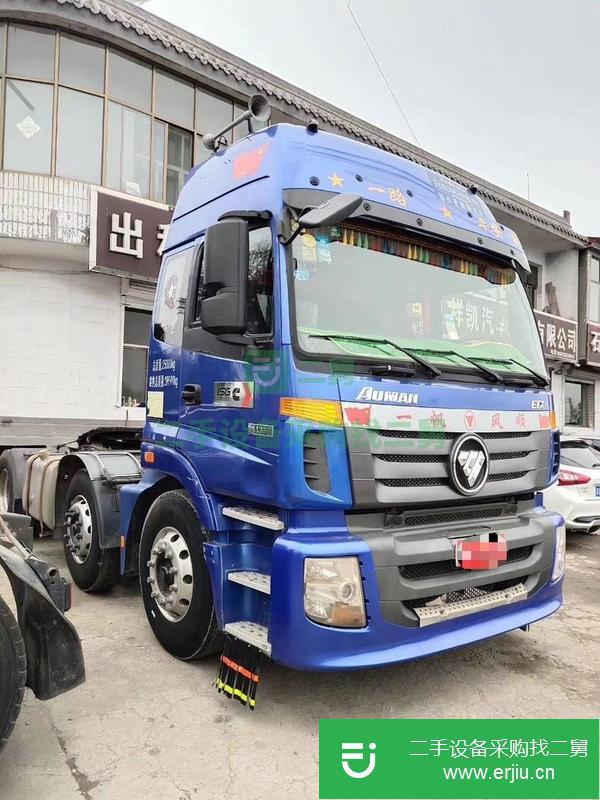 河北出售二手歐曼牽引車，430馬力 車況原版