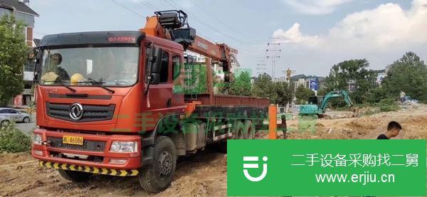 廣西出售二手藍牌隨車吊5噸