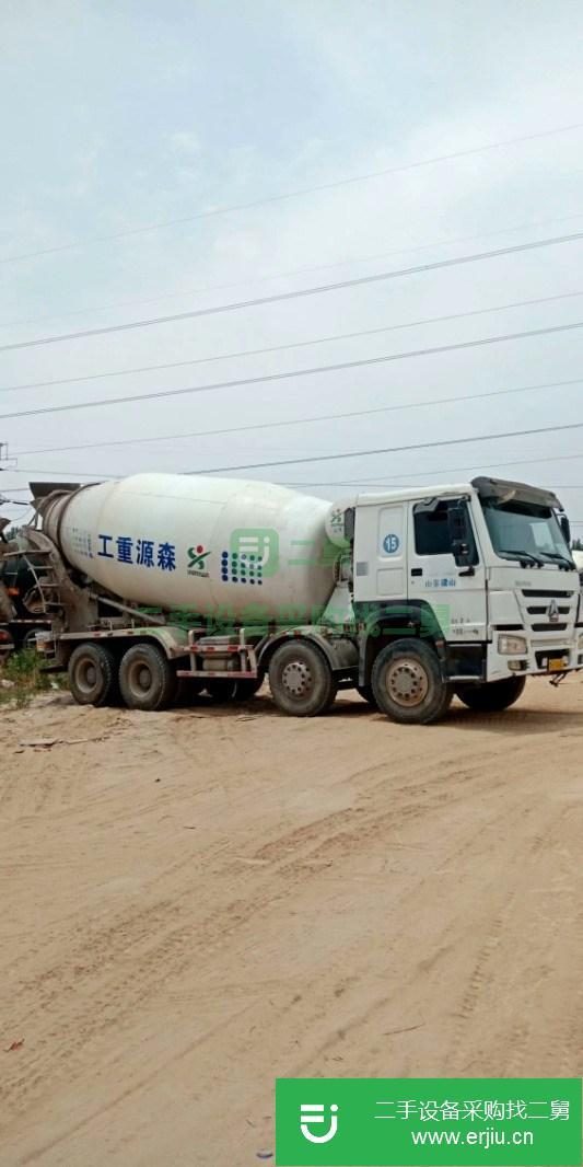 廣西出售二手豪沃國四大18方攪拌車