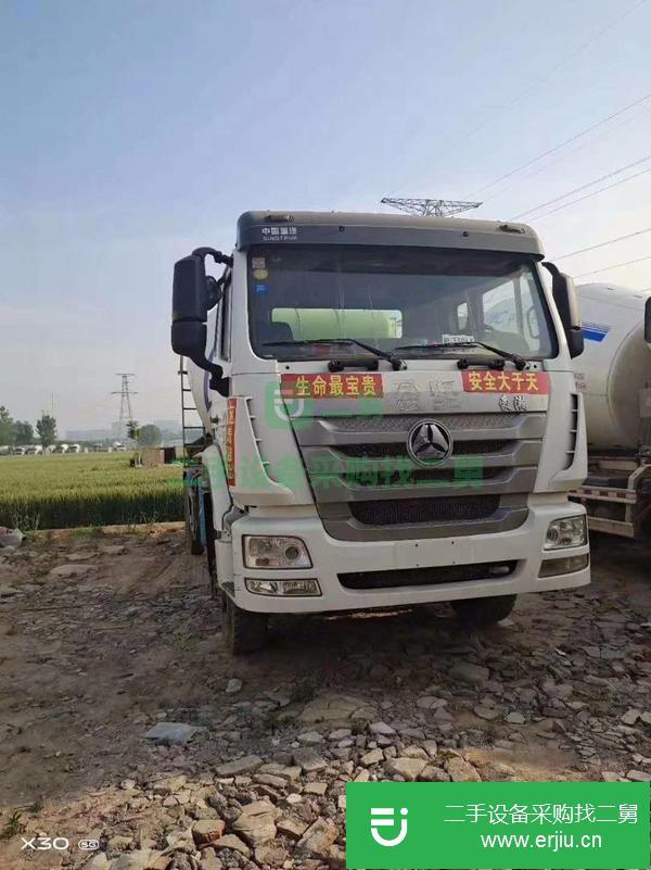 河南出售二手豪翰輕量化攪拌罐車