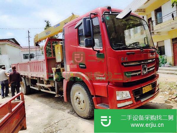 安微出售二手徐工6.3噸隨車吊