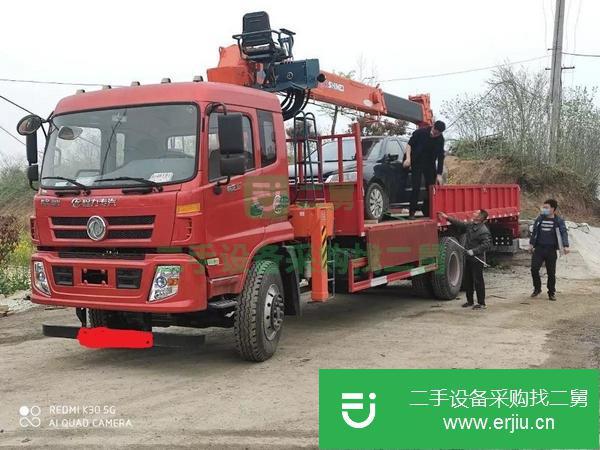 山西出售二手14噸隨車吊
