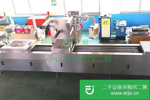 湖北出售二手玉米連續拉伸膜真空包裝機