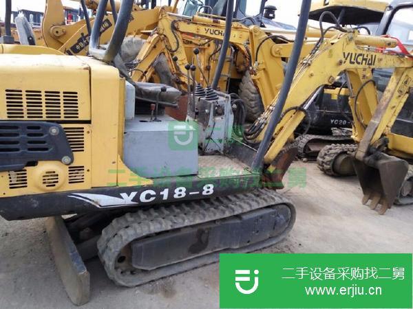 上海出售二手玉柴18小型挖掘機