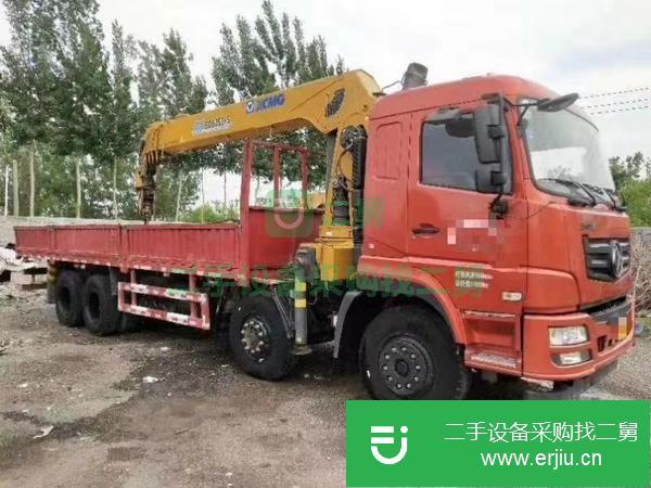 湖出售二手徐工14噸五節臂隨車吊