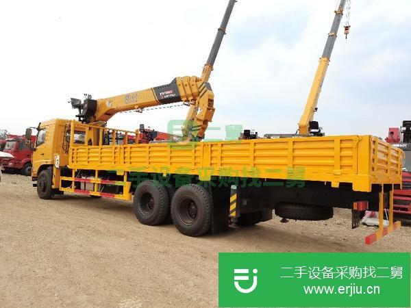 浙江出售二手東風后八輪隨車吊