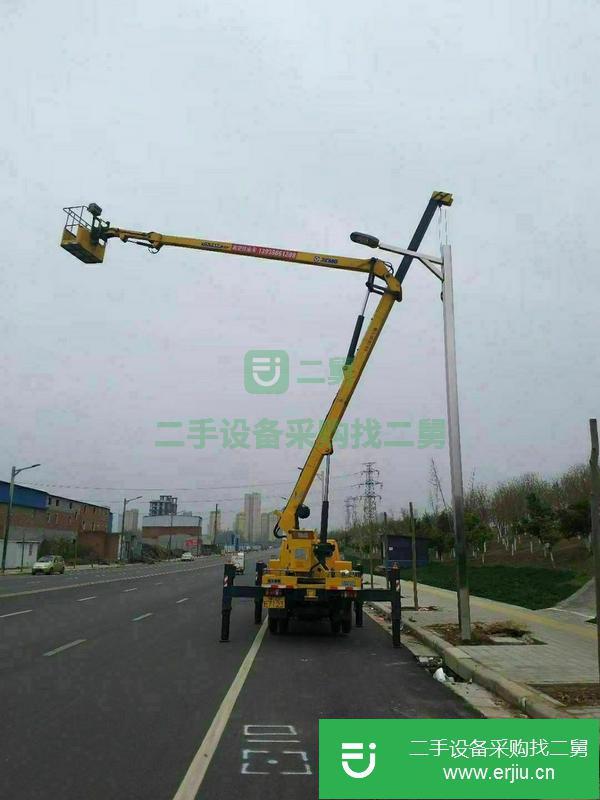 河南出售二手17.5米高空作業(yè)工程車(chē)