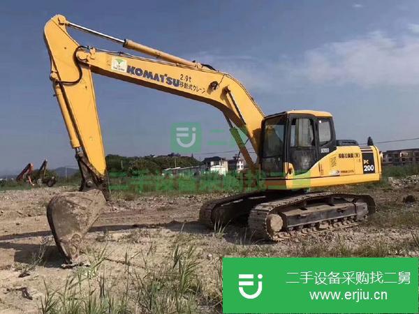 江西出售二手小松200-8挖掘機