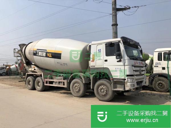河南出售二手豪沃22方攪拌車