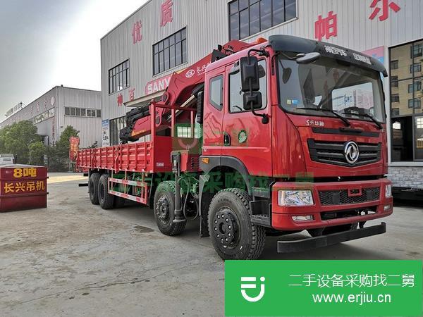 湖南出售二手東風T5前四后八25噸隨車吊