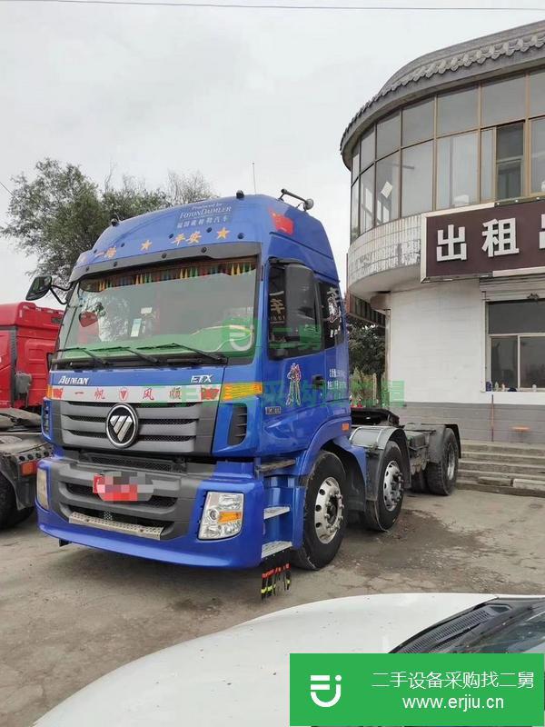 河北出售二手歐曼牽引車，430馬力 車況原版