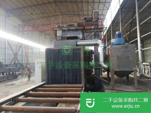 重慶出售二手通過式拋丸機