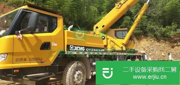 江蘇出售二手徐工25k5A汽車(chē)吊