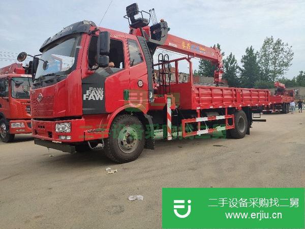 湖南出售二手東風6.3噸隨車吊
