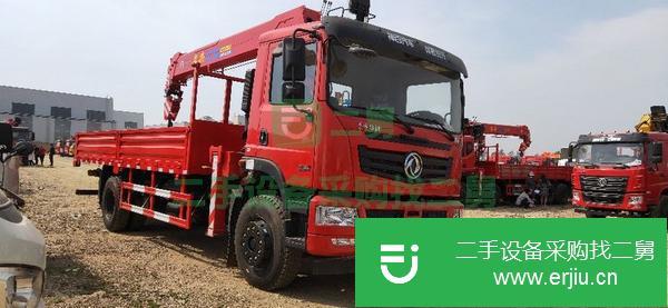 湖北出售二手東風(fēng)華神T5單橋隨車(chē)吊
