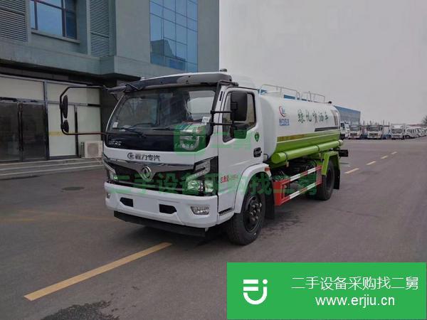 湖北出售二手東風福瑞卡9.2方灑水車