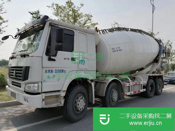 江蘇出售二手豪沃18方攪拌罐車