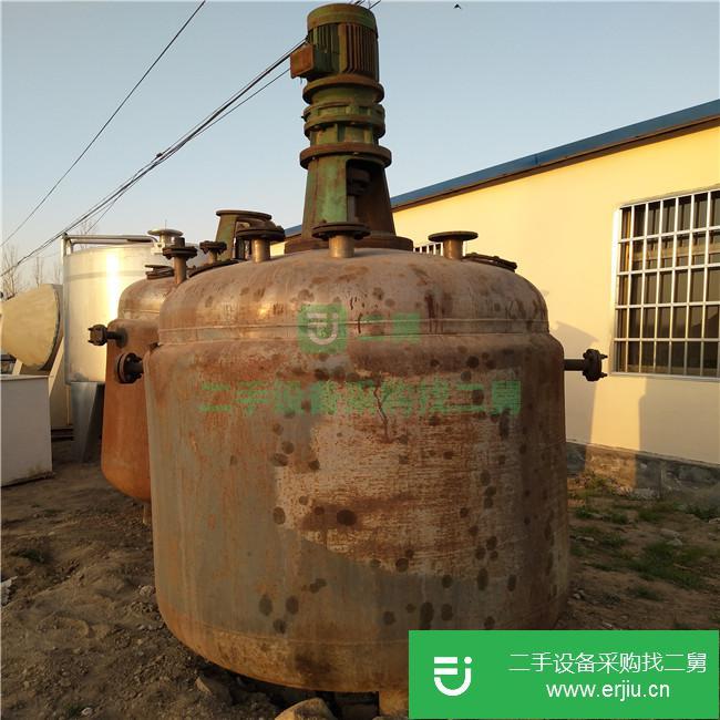 山東出售二手搪瓷反應釜