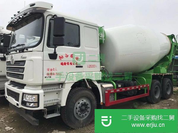 遼寧出售二手德龍F(tuán)3000大14方攪拌車