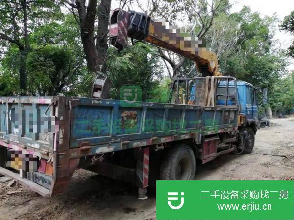 甘肅出售二手大漢飛濤10噸隨車吊