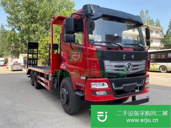 福建出售二手東風(fēng)D17后八輪平板運(yùn)輸車