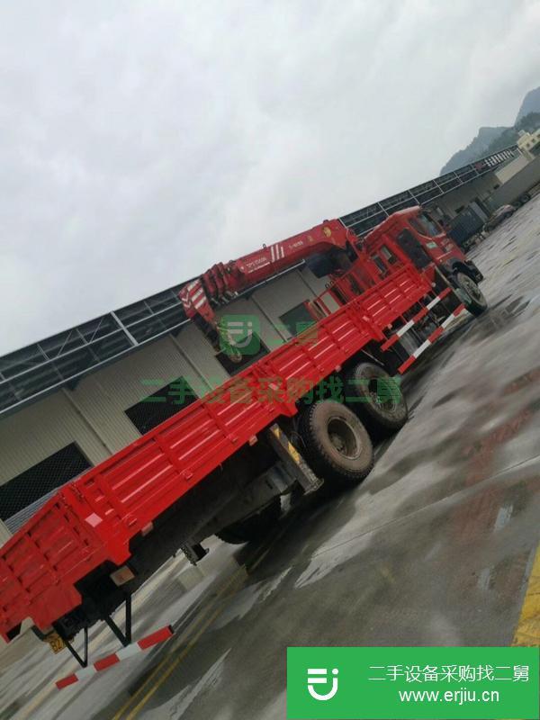 貴州出售二手三一十噸隨車吊