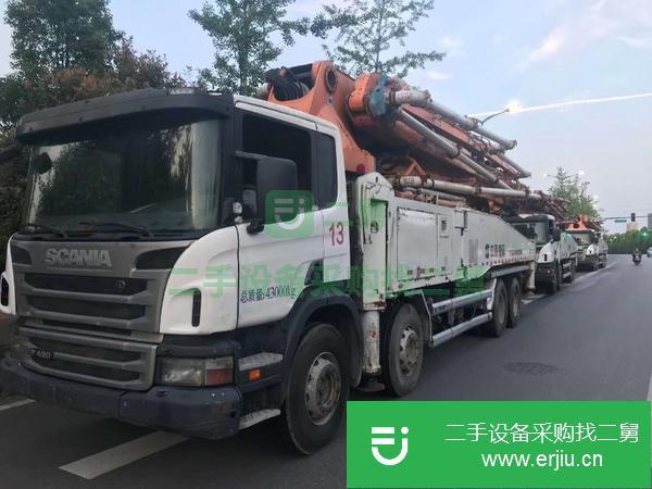 江蘇出售二手中聯重科52米泵車