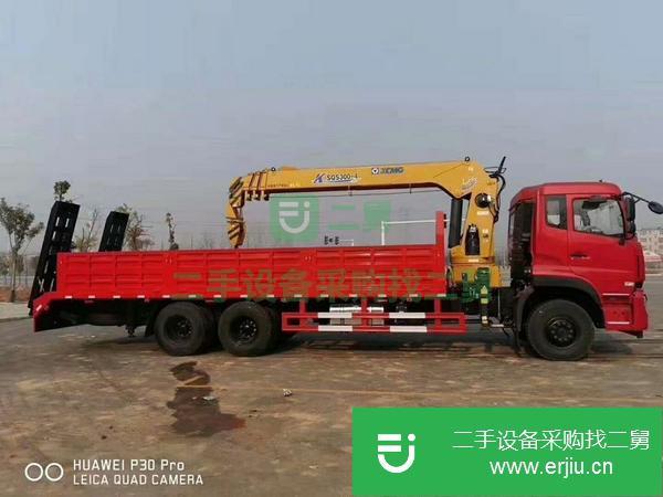 河南出售二手12噸后八輪隨車吊