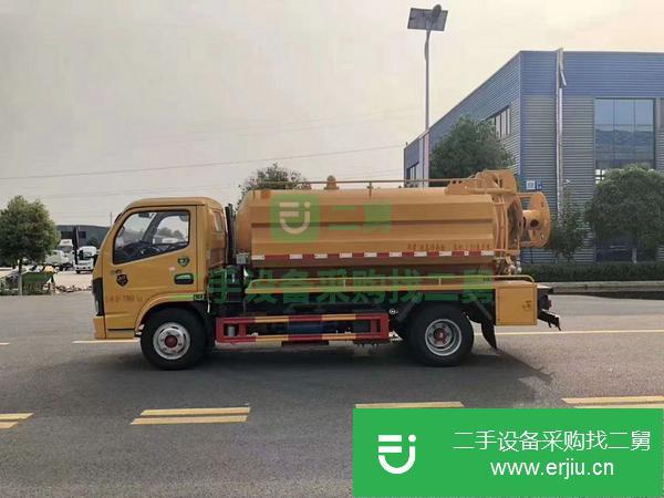 湖北出售二手國六東風(fēng)多利卡6方清洗吸污車