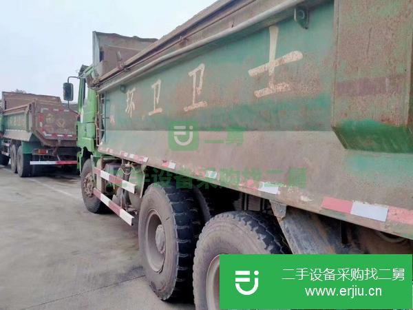 寧夏出售二手德龍后八輪自卸車