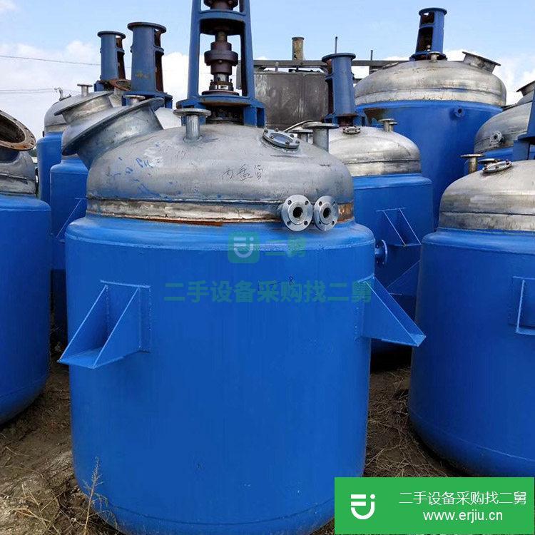 山東出售二手15噸反應釜
