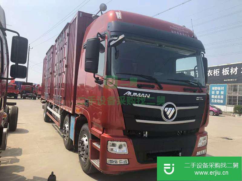 上海出售二手福田歐曼箱式貨車